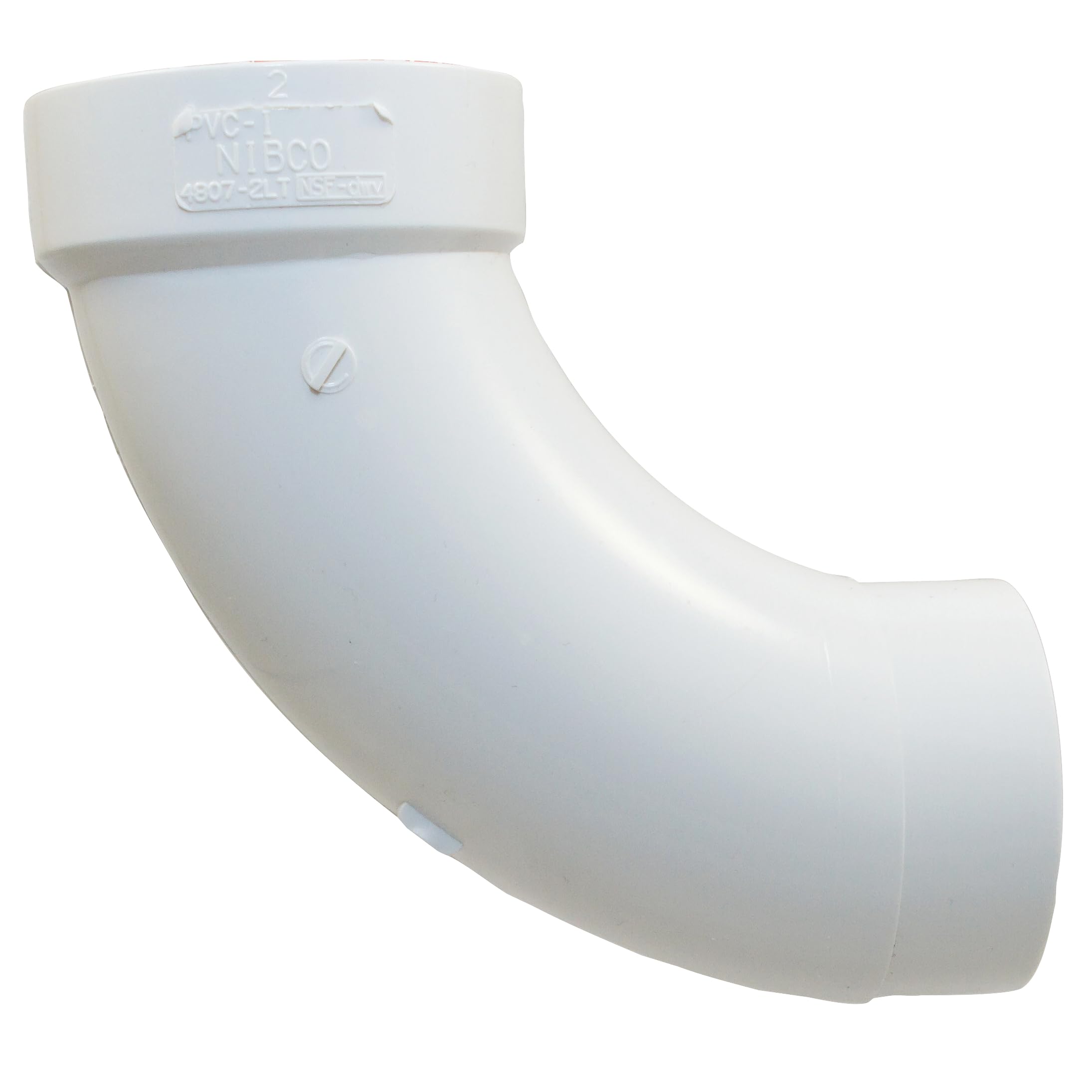 Coude PVC 1/4 Nibco DWV 2,5 cm raccord coudé à coller pour plomberie et évacuation des eaux