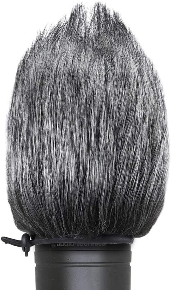 YOUSHARES Audiotechnica AT2020 Foam Mic Windscreen - 2 Pack Large Size Microphone Cover Pop Filter for Audio Technica AT2020 and Other Large Microphones (Black) : Musical Instruments