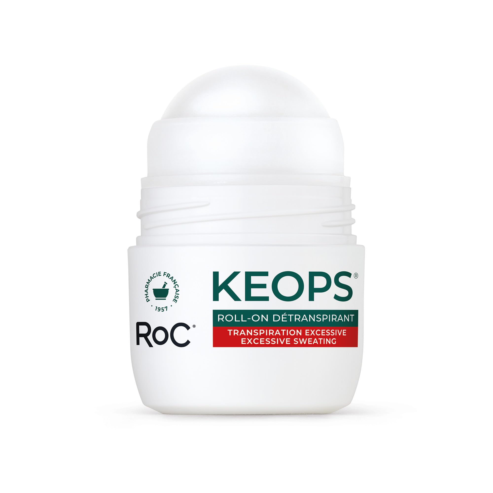 RoC KEOPS Tratamiento antitranspirante | Roll-On sin perfume para sudoración excesiva | 30 ml — view 2