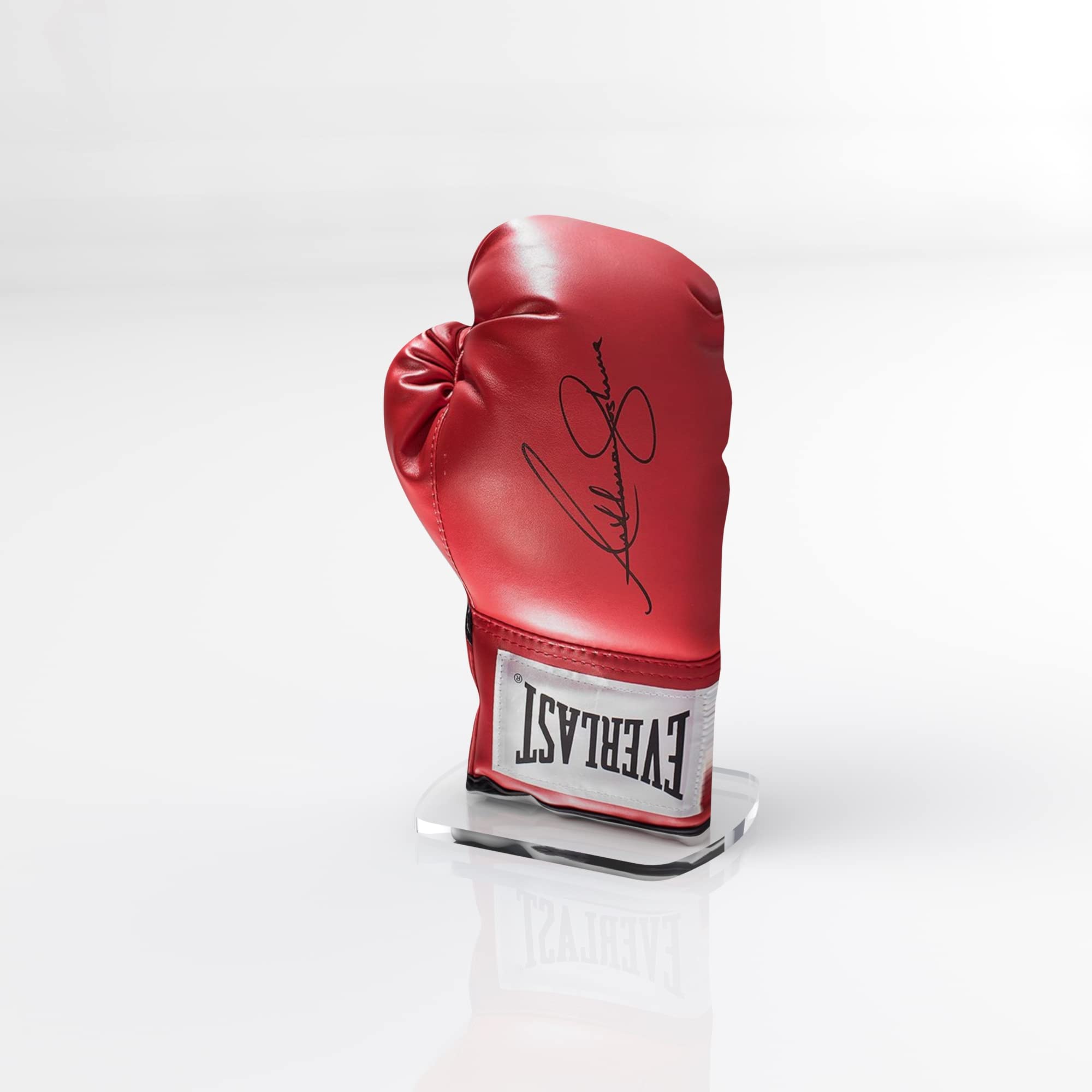 Plexico Clear Base Pair Of Boxing Glove Display Stand/Signed Autographed Holder Pack Of 2 (Clear Base)