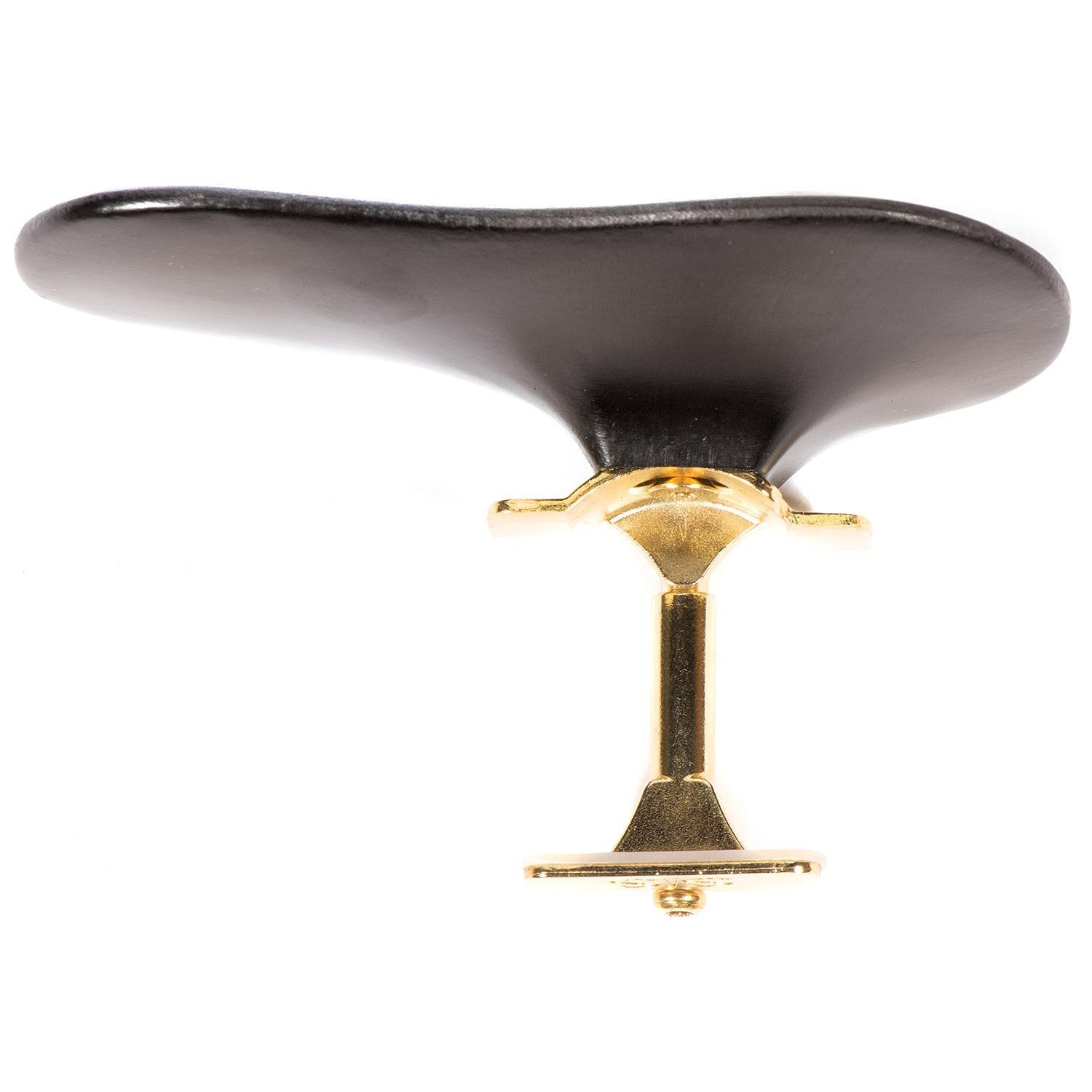 SAS Soporte de barbilla para violín de ébano, 24 mm de altura, modelo nuevo