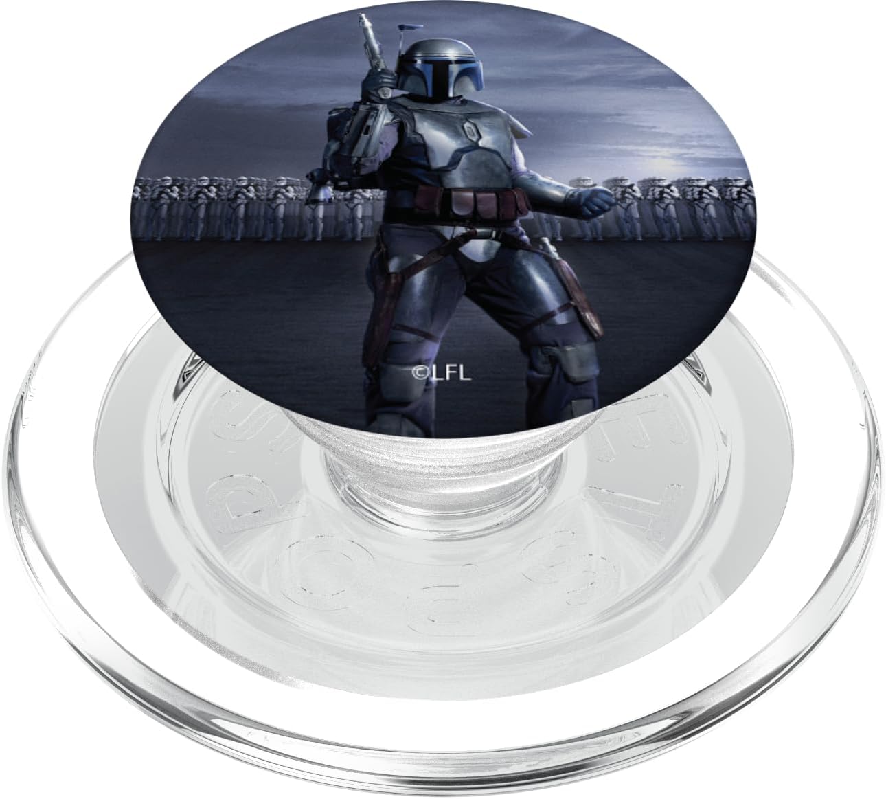 Star Wars Attack of the Clones Jango Fett Clone Troopers PopSockets MagSafe PopGrip for iPhone