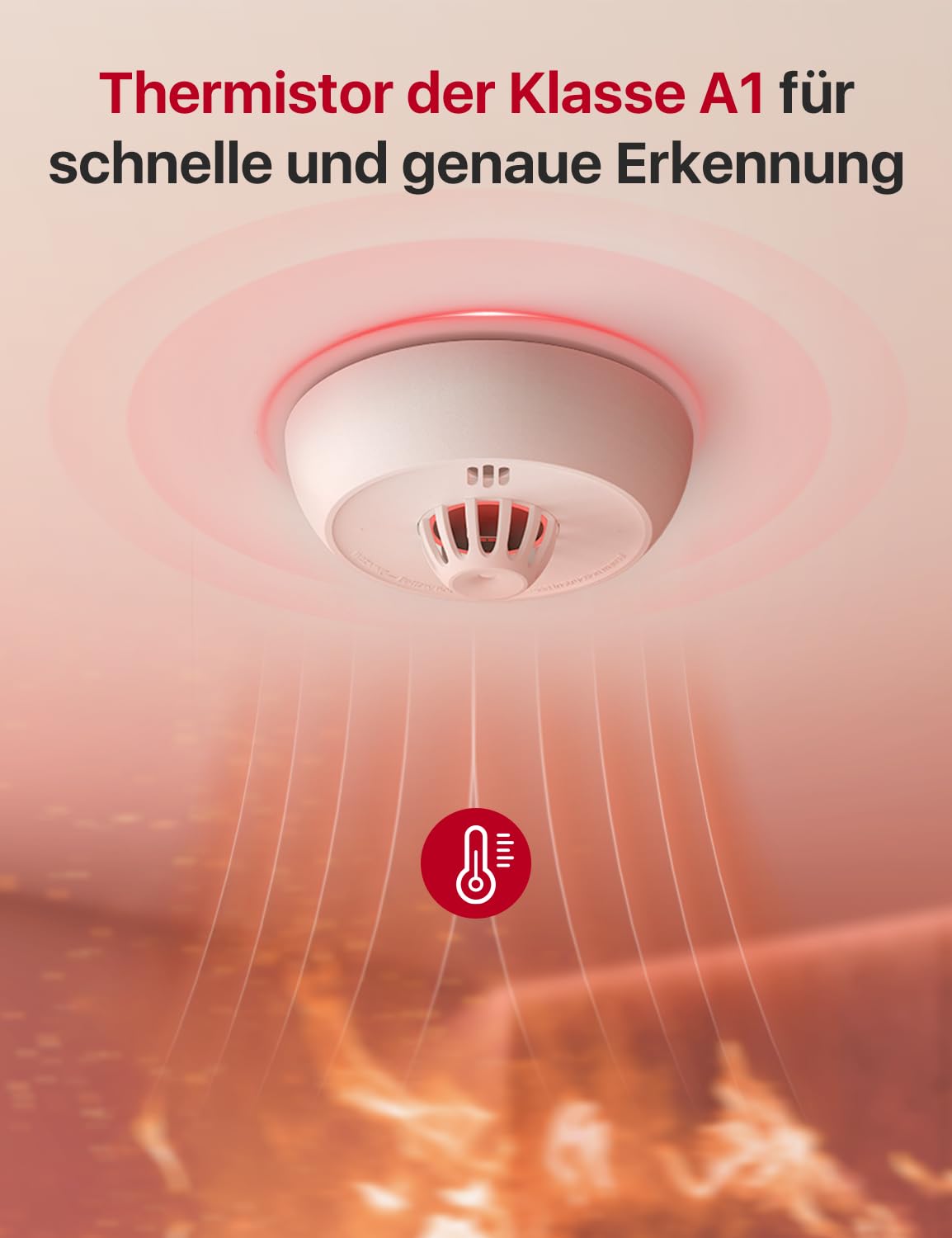 X-SX-Sense XH02-M Slimme Hittemelder | Draadloos & WiFi