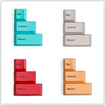 Replacement keycap ESC Control Return PBT Keycap for Professional Topre Realforce Electrostatic Keyboard Gaming Greyish White