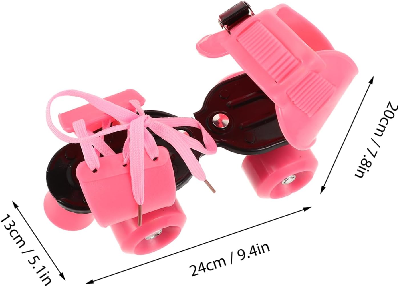BESPORTBLE Boys and Girls Roller Skates Wheel Skates Boy Girl Skating Shoes Adjustable Safe Skating