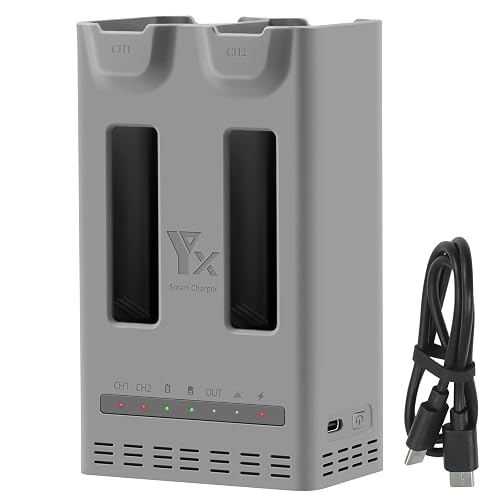 LYONGTECH Dual Battery Charger Storage Charge product photo (Drone Accessories) — ScooterReviewPro review
