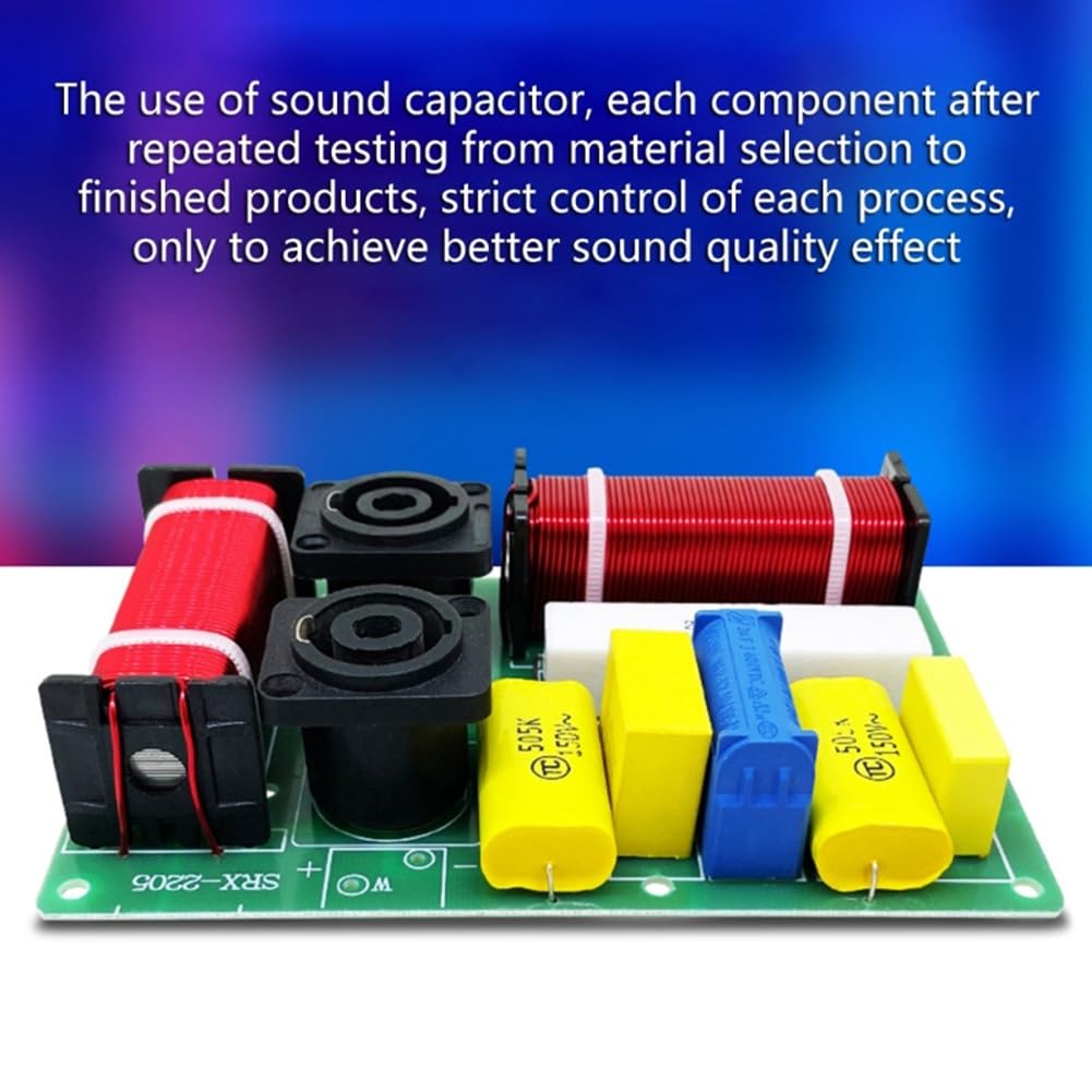 Module de séparateur de fréquence crossover 2 voies - Carte de distribution de filtre Hi-Fi croisée pour haut-parleur, , installation facile
