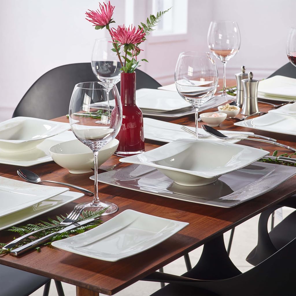 Villeroy & Boch 10-4510-2581 Modern Grace Piatto da Portata, 35 x 18 cm, Porcellana Premium Bone