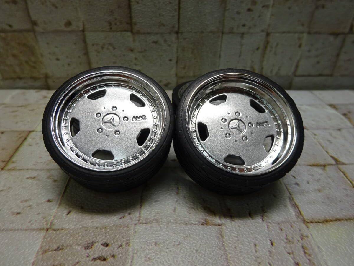 Amazon.co.jp: 1:18 ミニカー用 カスタムホイール 19インチ 