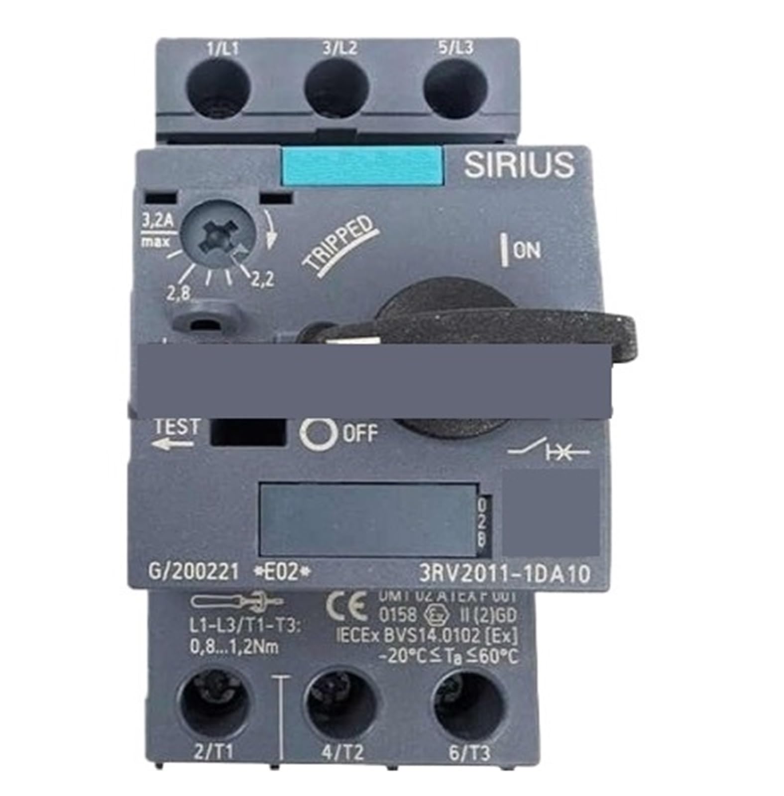 CLBSWYEJK 3RV2011-1DA10 3RV2011-1DA15 Circuit Breaker Module(3RV2011-1DA15)