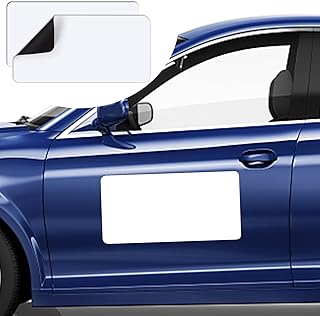 DIYMAG 2-Pack 24"x12" Blank Car Door Magnet Signs – Flexible & Scratch-Resistant