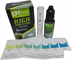OCEAN TECH TESTE DE PH 20ML FAZ ATÉ 250 TESTES GUA DOCE - UN