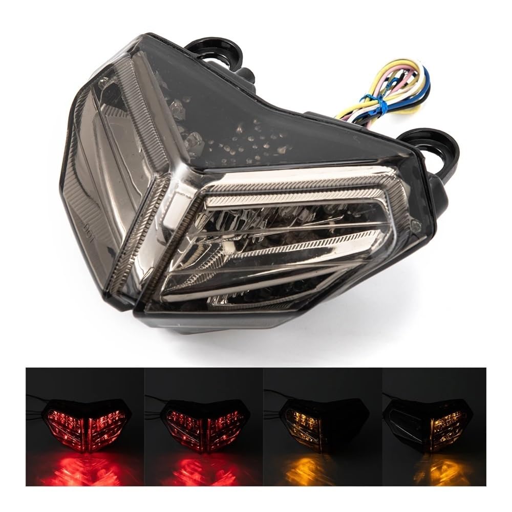 Fanale Posteriore Moto Luce Di Stop Posteriore A LED Per Moto Integrata Per 848 2008-2014 1098/1198 2 Luci Posteriori Marcia