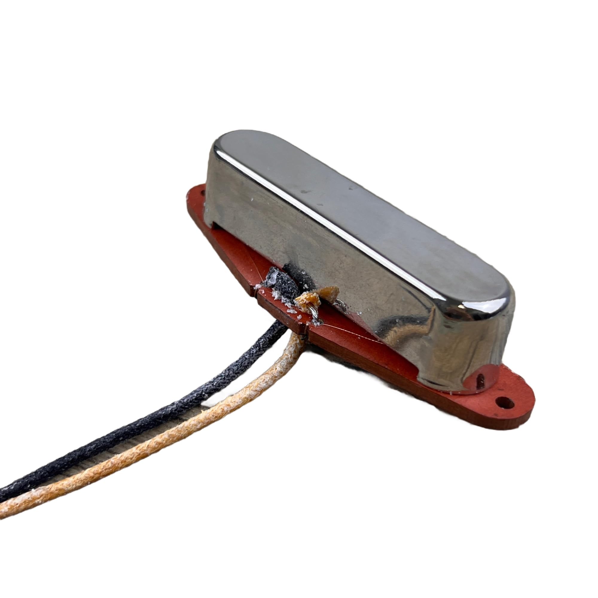 Pastilla De Guitarra Eléctrica Profesional Kit De Recogida Retro | Pastillas de guitarra eléctrica de fibra roja.