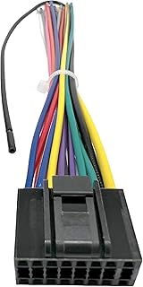 Car Stereo Wire Harness Replacement for Alpine CDA-9886 CDE-121CDE-143BT CDE-153BT CDE-172BT CDE-175BT CDE-9881 CDE-HD137BTCDE-SXM145BT CDE-W235BT CDE-W265BT UTE-42BT UTE-52BT UTE-62BT UTE-73BT