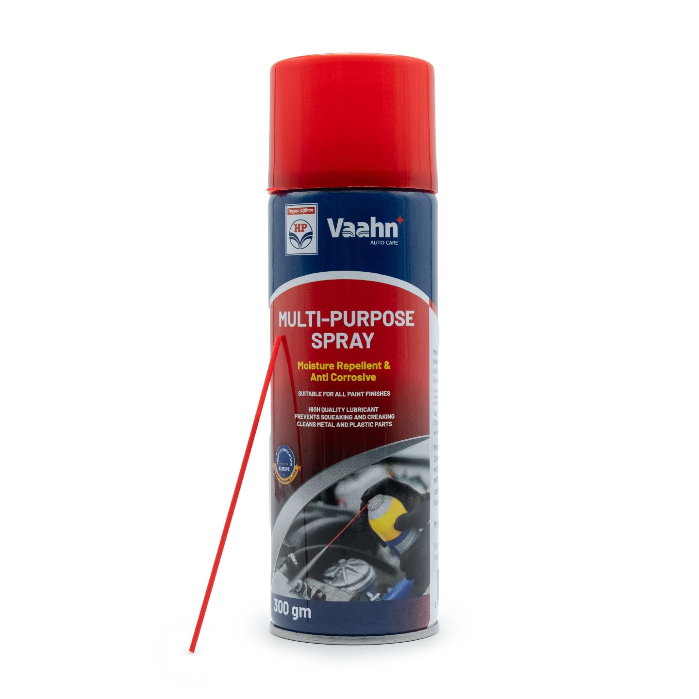 HP Vaahn Multi Purpose Spray 300 ml | Rust Remover Spray,Cleans Bike Chains, Hinge Lubricant, Loosens Jammed Parts, Degreaser & Cleaning Agent | Lubricates, Protects & Restores Metal
