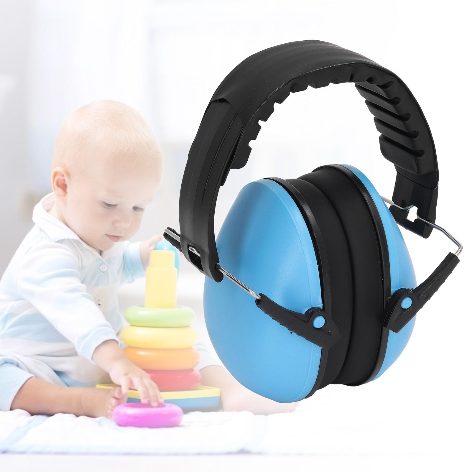 Oumefar Noise Reduction Headphone, NRR 21DB Hearing Earmuff Soundproof Comfortable Breathable for Travel
