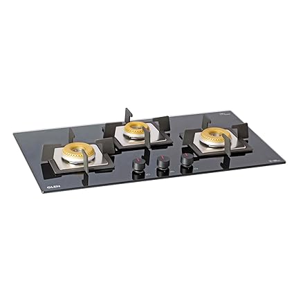 glen 3 burner glass cooktop