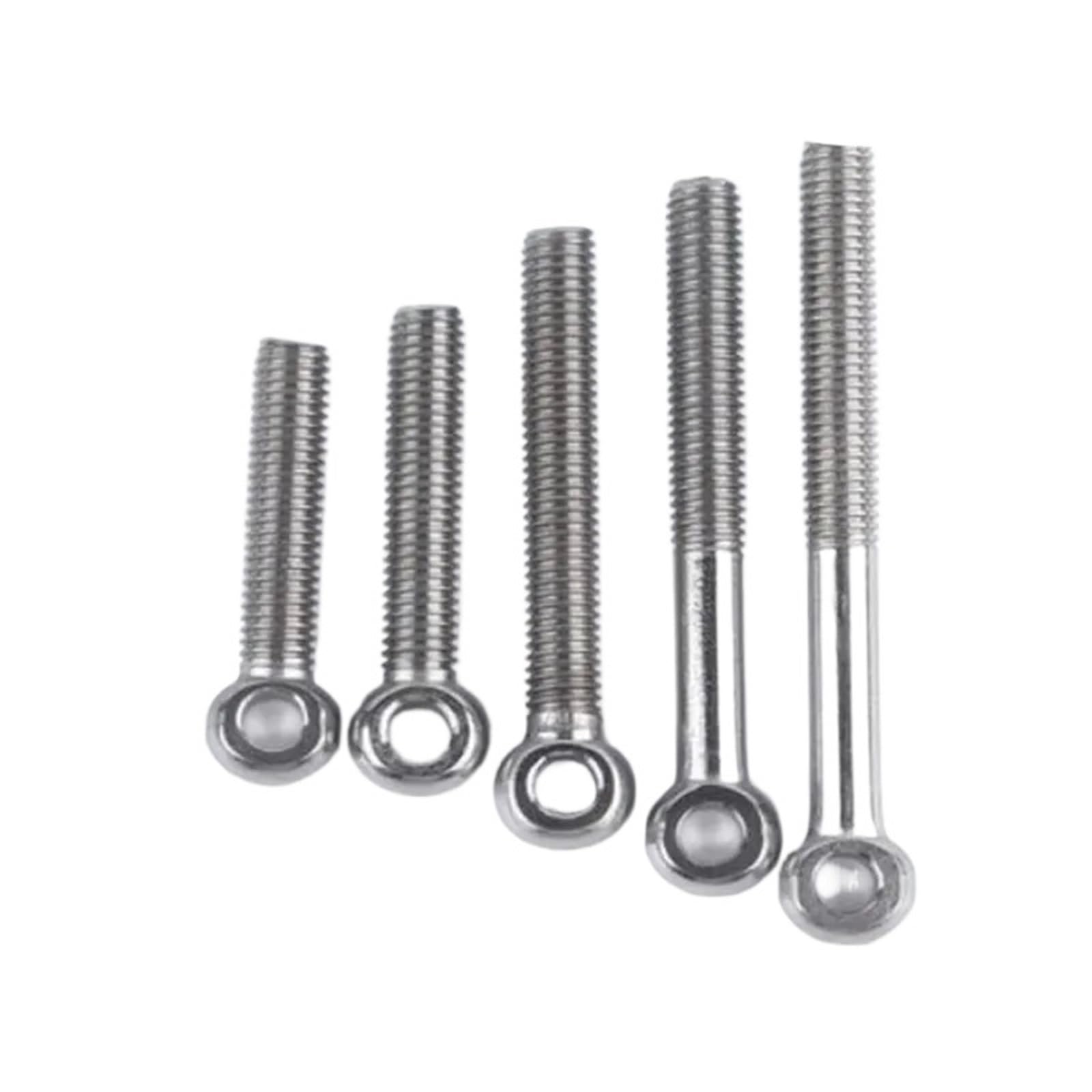 Tornillo con argolla M6 de acero inoxidable ultra resistente para anclajes botes y hogar 5