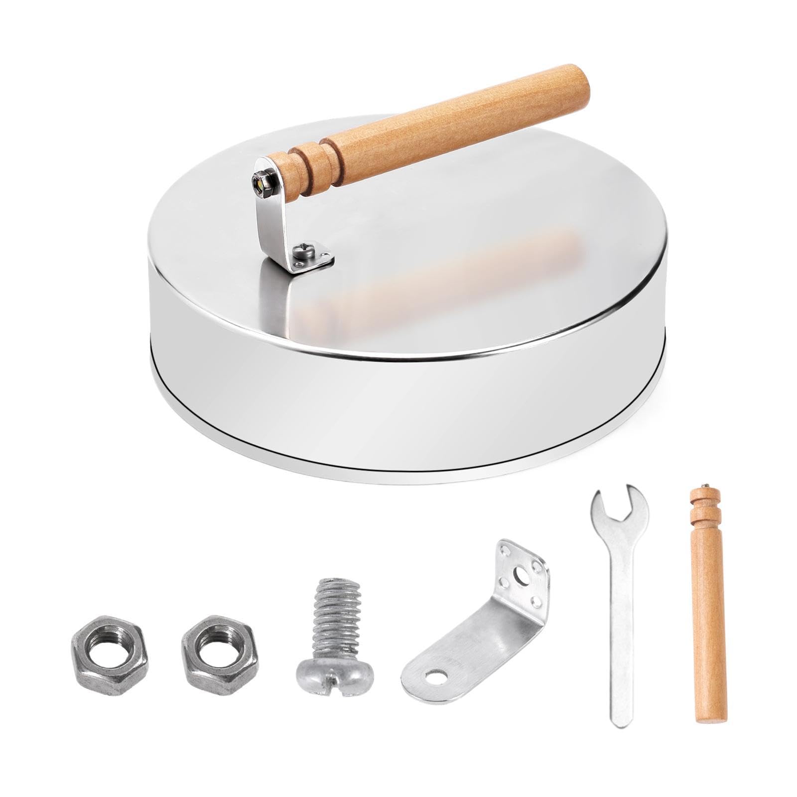 Grill Cooking Press Cover Increase Flavor Heavy Duty for Meat and Vegetables-image-3