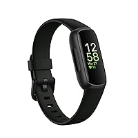 Fitbit Inspire 3,Black/Midnight Zen, Activity Tracker Unisex-Adult