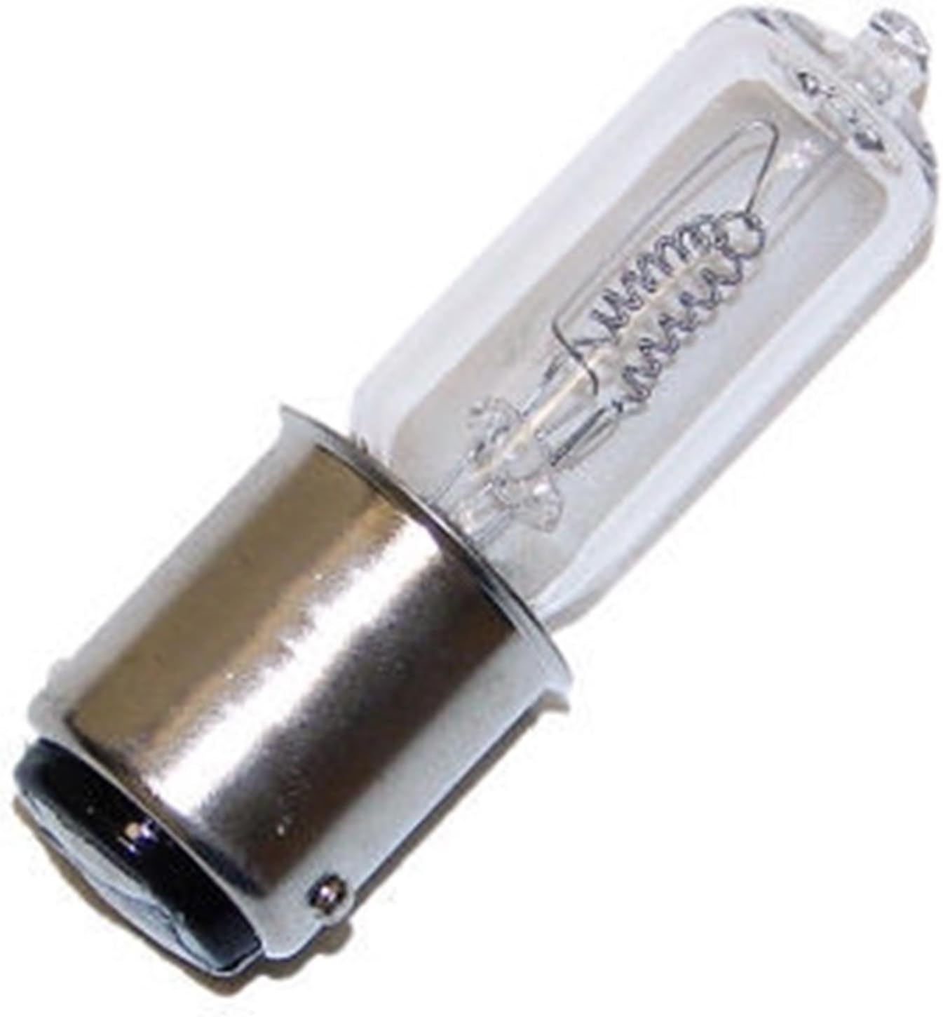 10 Qty. Halco 130V 100W T4 BA15D Prism Q100CL/DC 100w 130v Halogen Clear Lamp Bulb