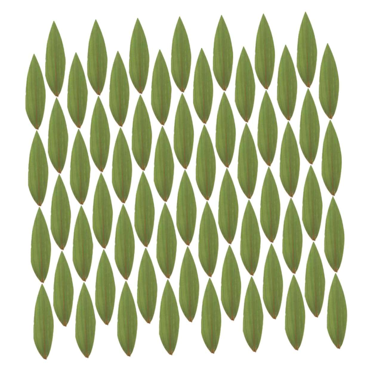 Mikikit 200pcs Leaves Sushi Serving Tray Decorative Sashimi Leaf Mats for Restaurant Supplies Natural and Reusable Sushi Decoration with Traditional Japanese Aesthetic