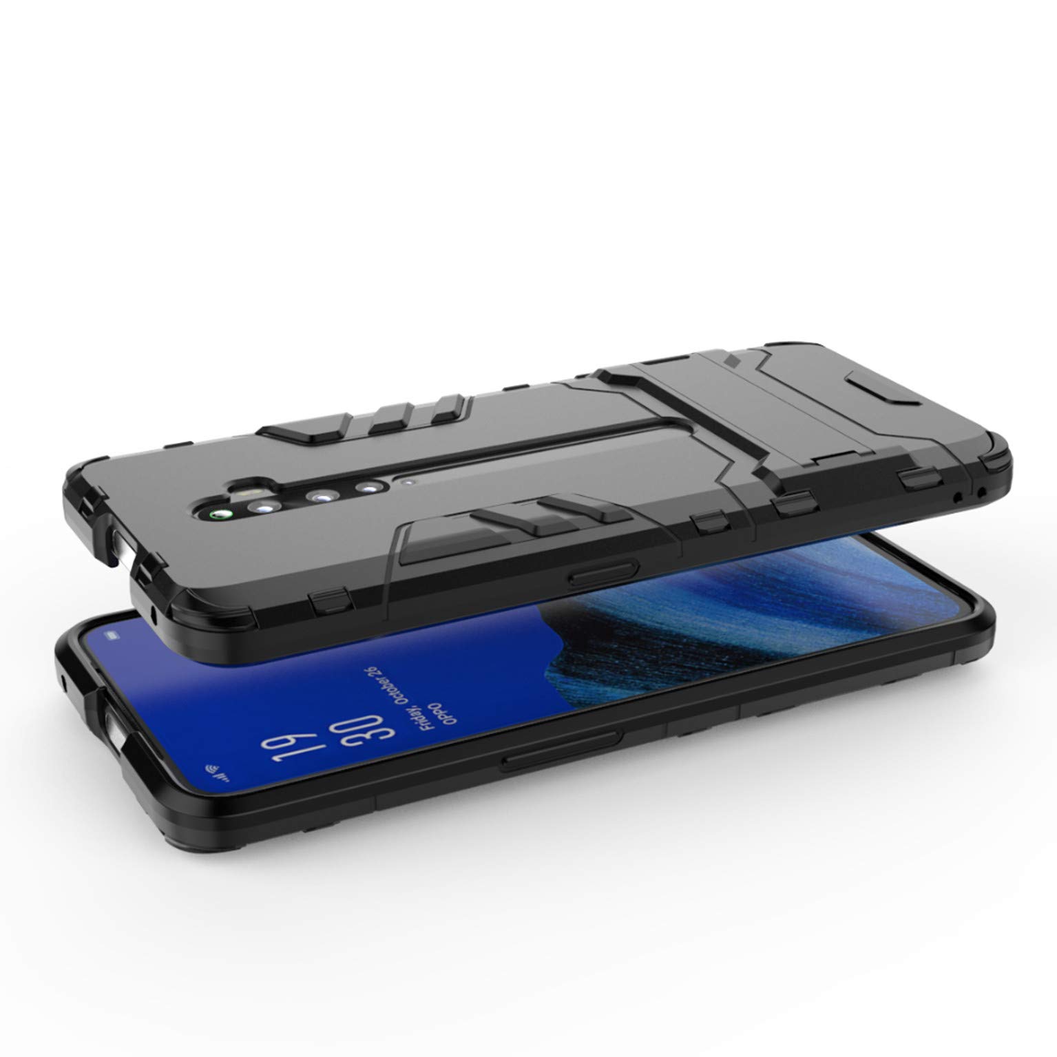 Per Oppo Reno 10 Custodia Sottile Liquid Silicone Antiurto Telefono Cover