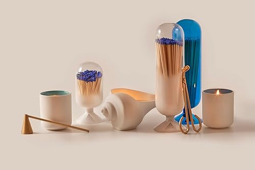 Vista 21 de Skeem Design - Frasco de cristal para fósforos