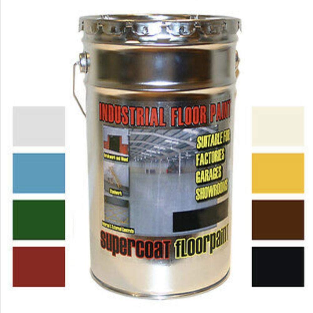 Secure Floor Coatings Super durable oil based semi gloss paint, 20L !! LIGHT GREY
