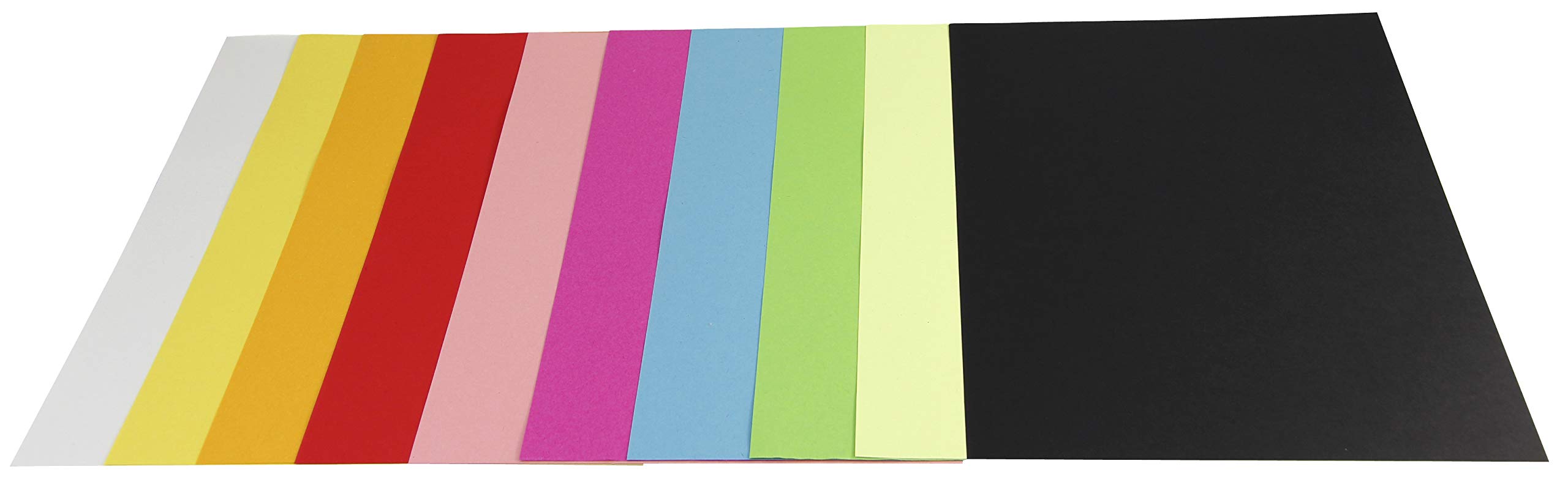 Clairefontaine 26501C Pad of 100 Sheets of Coloured Paper Format A4 (21x29,7cm) Paper 80g/m² Craft Drawing Creative Leisure Children Adults 10 Ast Colours - Image 2