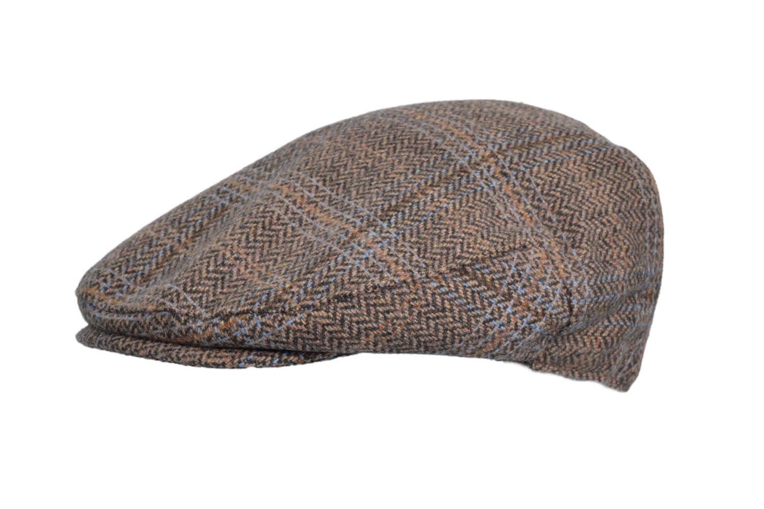 WALKER AND HAWKESCharlton's of Northumberland - Tweed Cragside Flat Cap