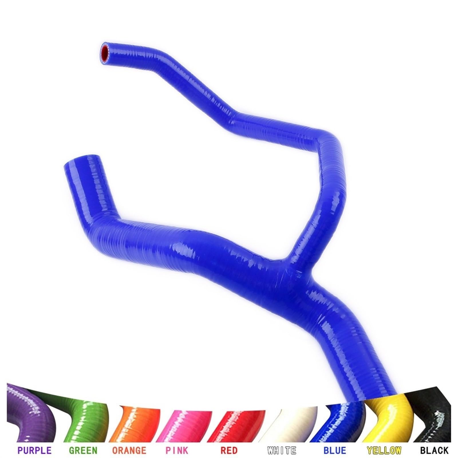 Manguera Gasolina Kit de mangueras y Tubos de refrigerante de radiador de Silicona para Fiat Punto GT 1.4L Turbo (1993-1999), 2 Unidades (1994-1997 y 1998) Manguito Turbo(Red)