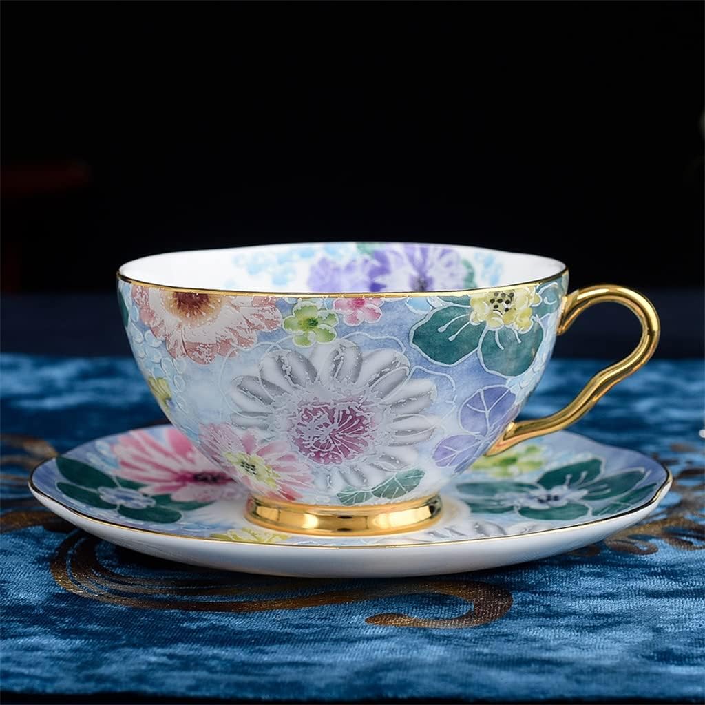 European Cup Coffee Wedding Gift Set After Noon Mugs Cups Tea Of 6(D)