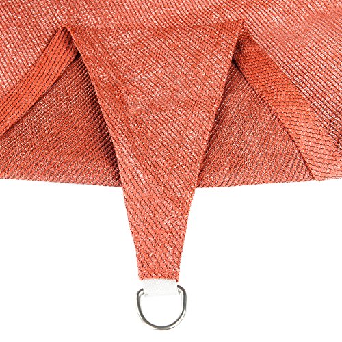 Cool Area Tenda a Vela Parasole 5x5x5m Triangolare...