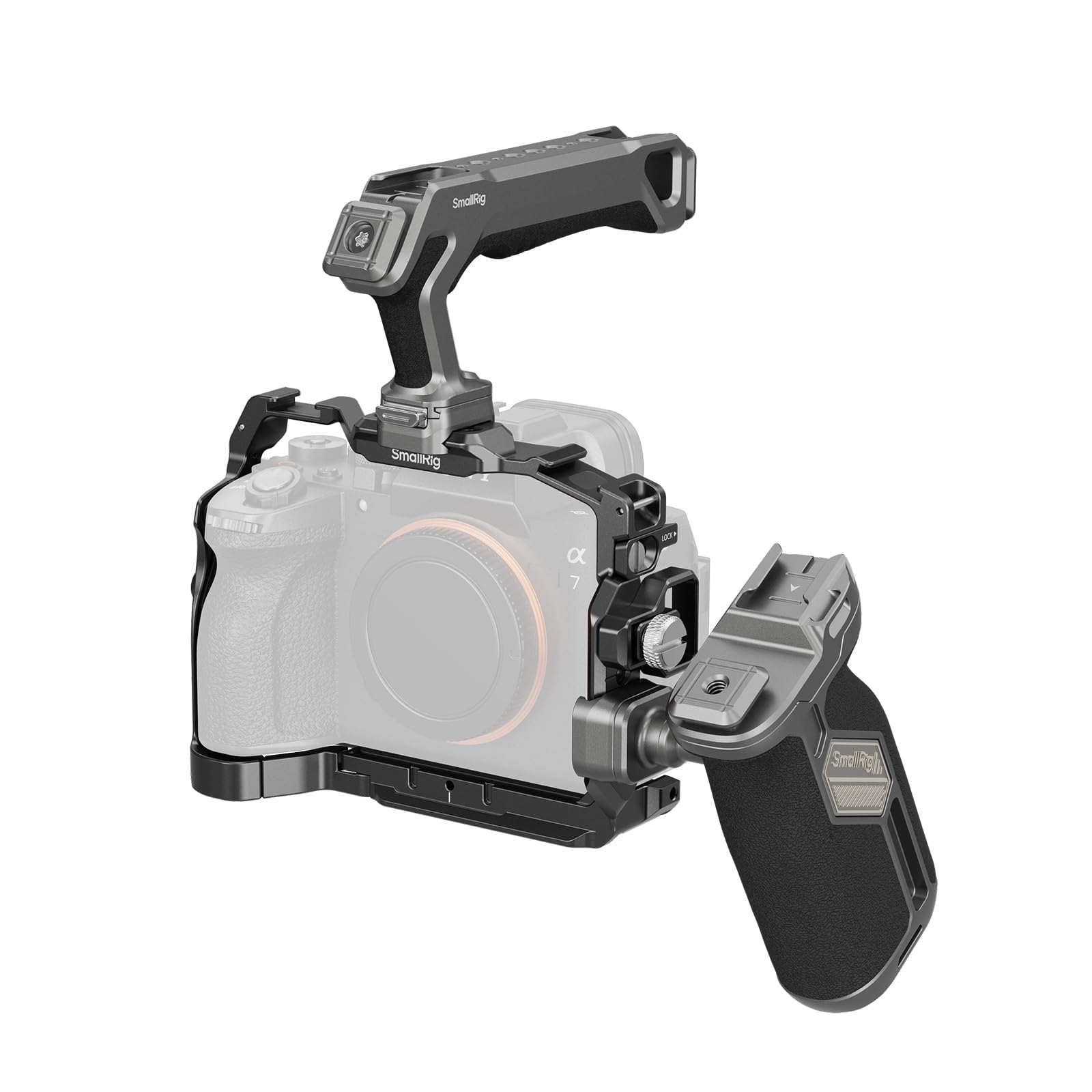 SmallRig Kit gabbia HawkLock Advanced per Sony Alpha 7 V / 7R V / 7 IV 6028