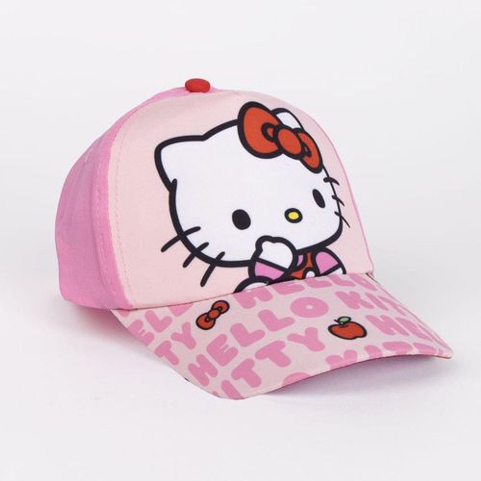 Cappellino e Occhiali Unisex Hello Kitty per Bambini, Design Originale, Regolabili e Leggeri, Ideali per L'Estate e per proteggersi dal Sole