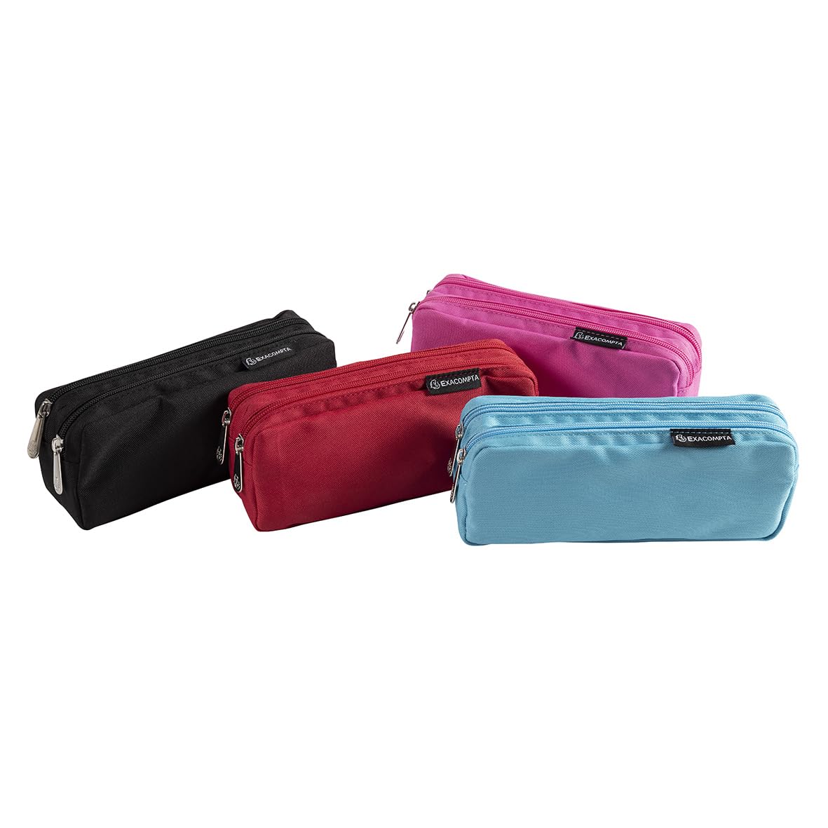 Exacompta - Réf. 52760E - 1 trousse COLOR 2 compartiments avec