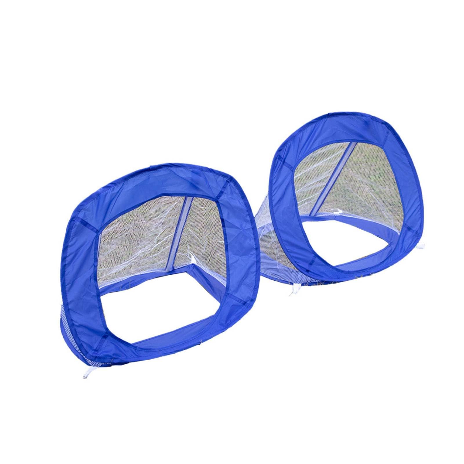 Lightweight Folding Soccer Goal Sturdy Kids Soccer Goal Set for Children, Beach, Garden, Sky Blue-image-43