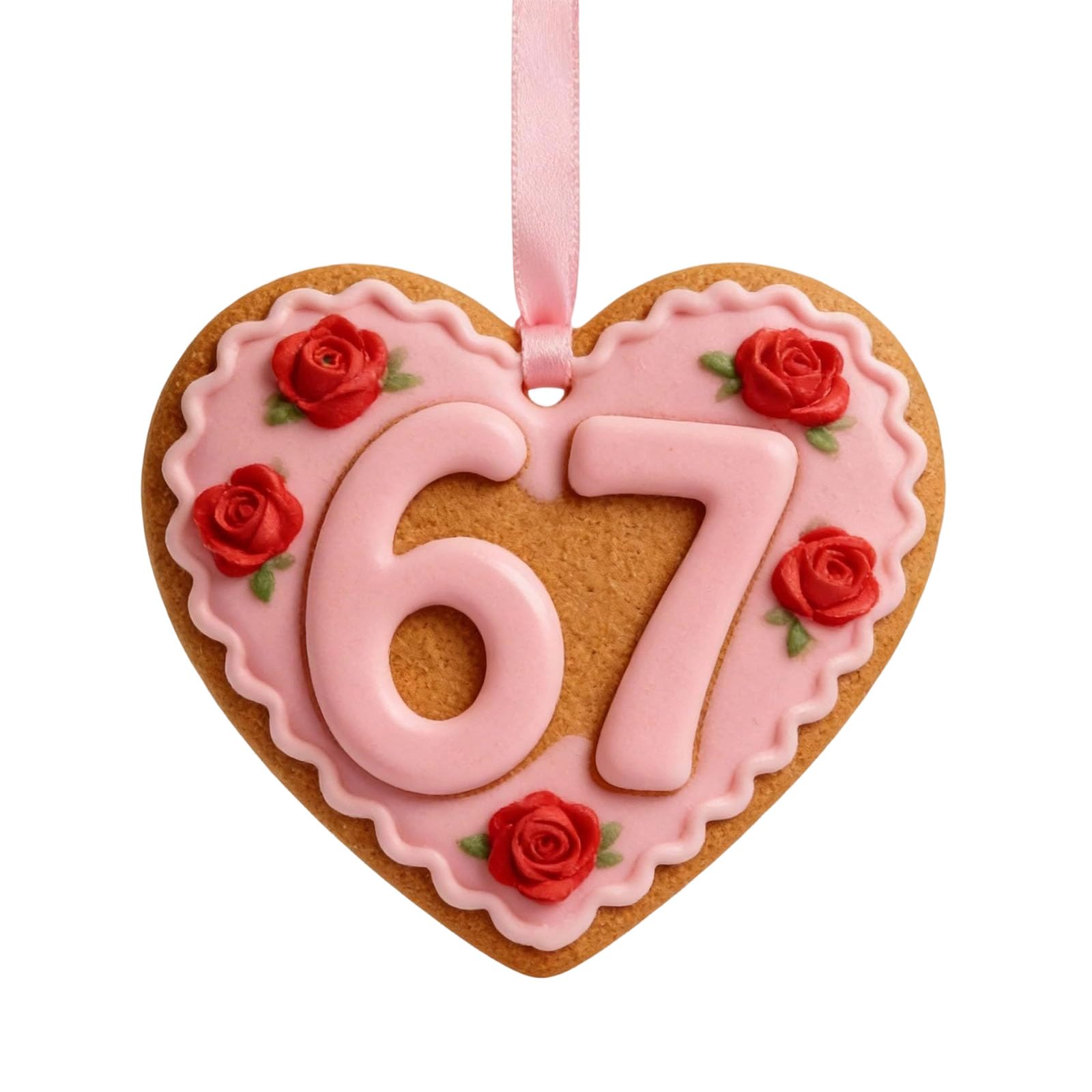 Number Ornament Shatterproof Valentines Tree Decoration for Door Wall Tree Display Birthday Wedding Celebration Ornament