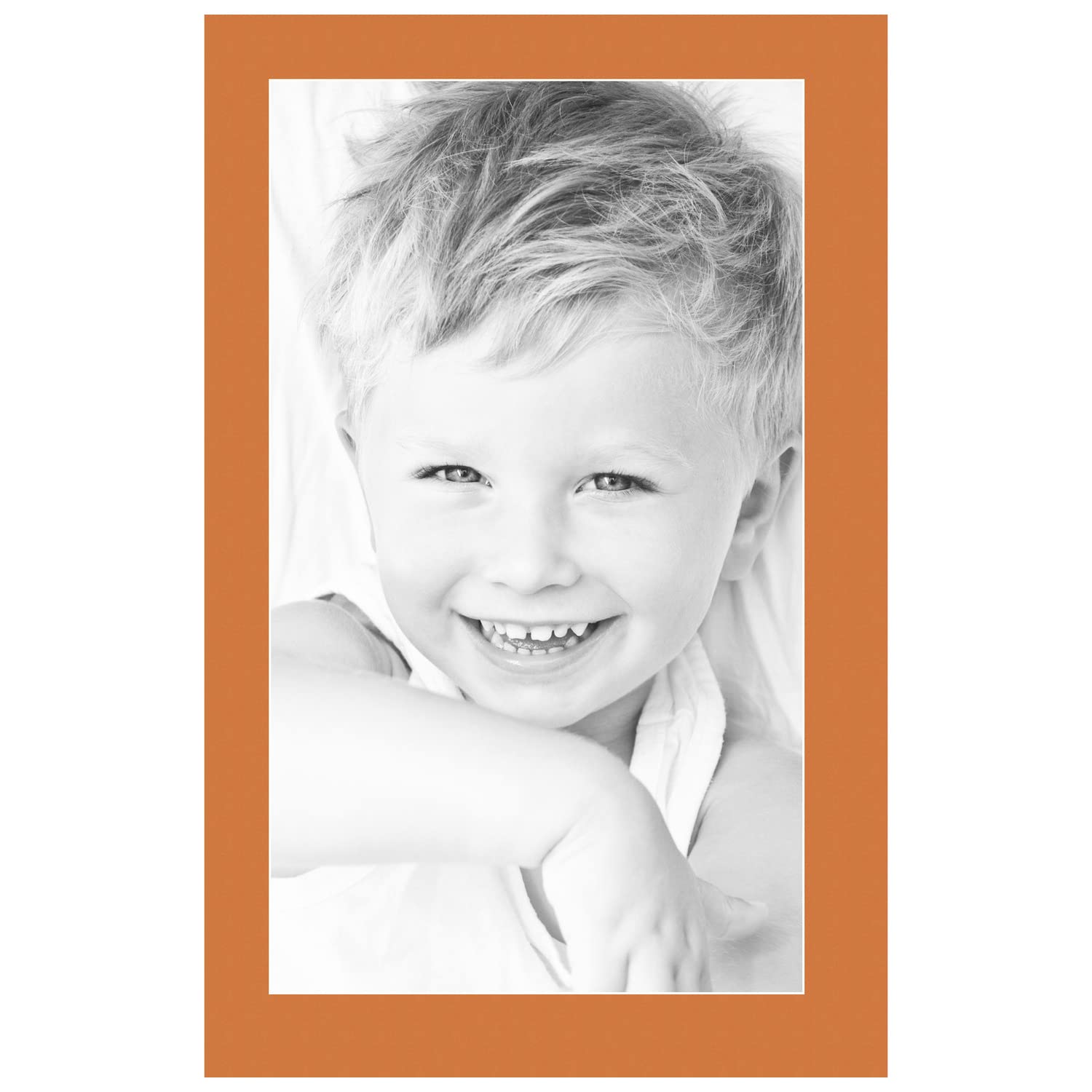 14x24 Tangerine / Octoberfest Custom Mat for Picture Frame with 10x20 opening size (Mat Only, Frame NOT Included)