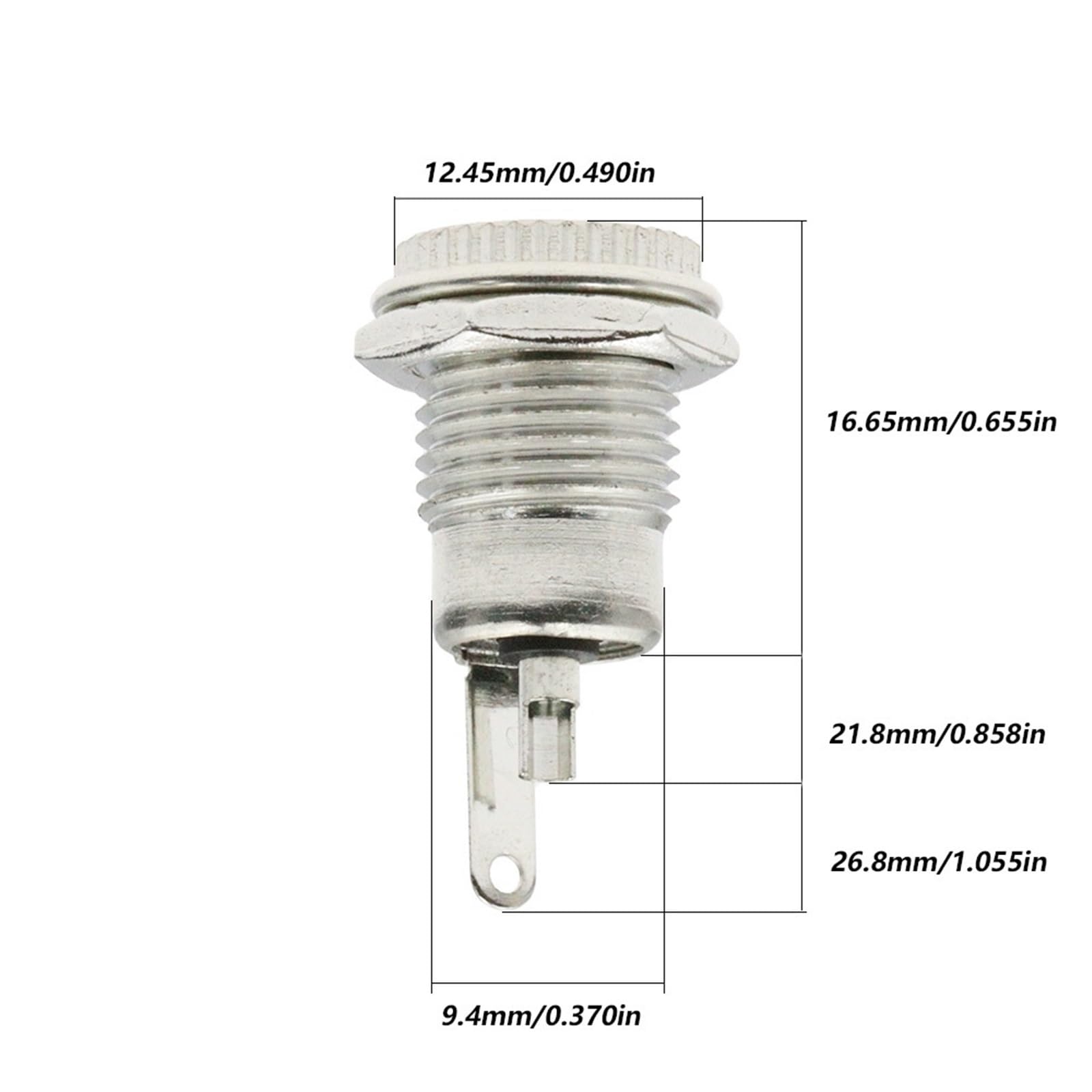 Connettore di alimentazione CC DC099 da 3,5 mm x 1,35 mm(5PCS)