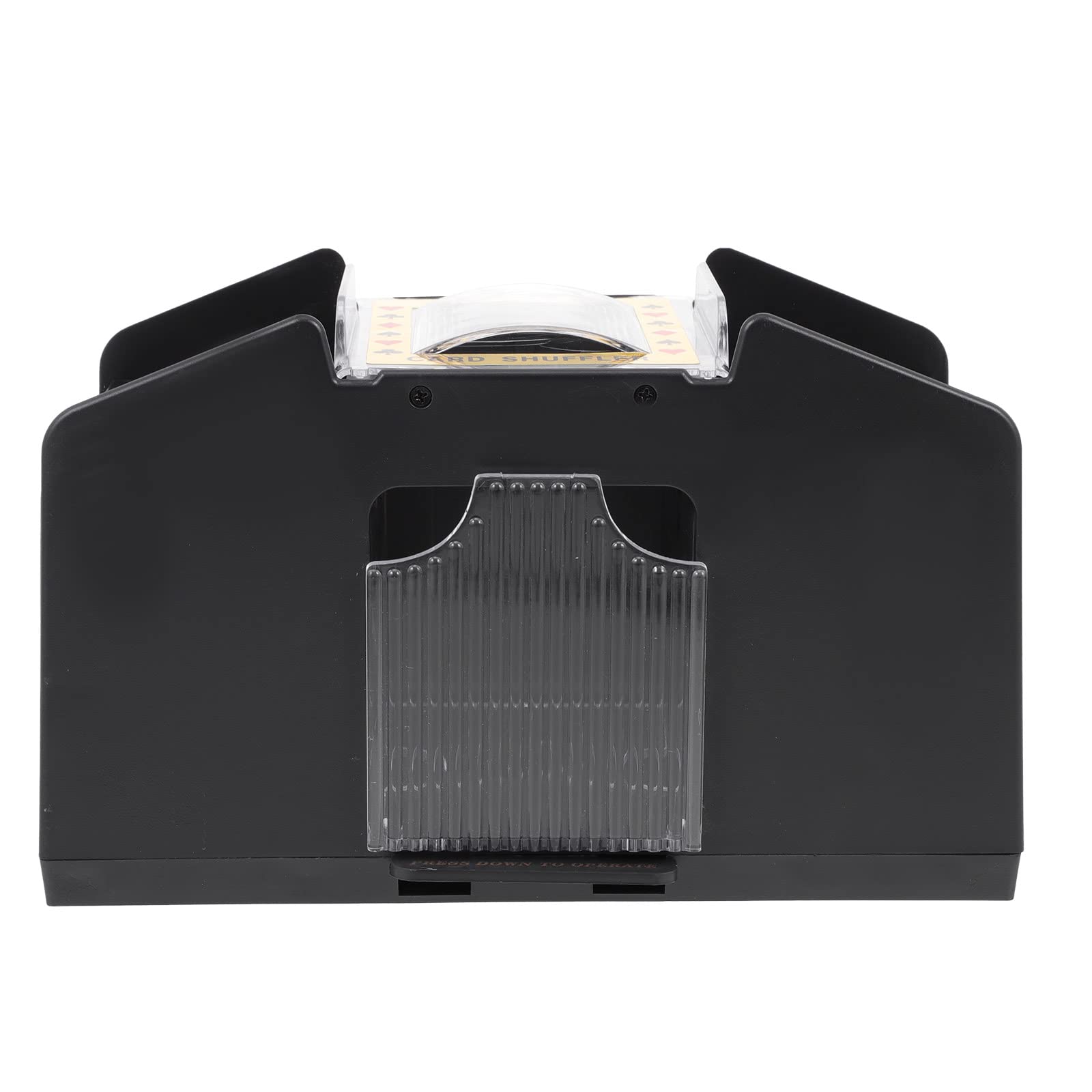 Mescolatore Automatico per Carte da Poker, Plastico Nero, Mazzi