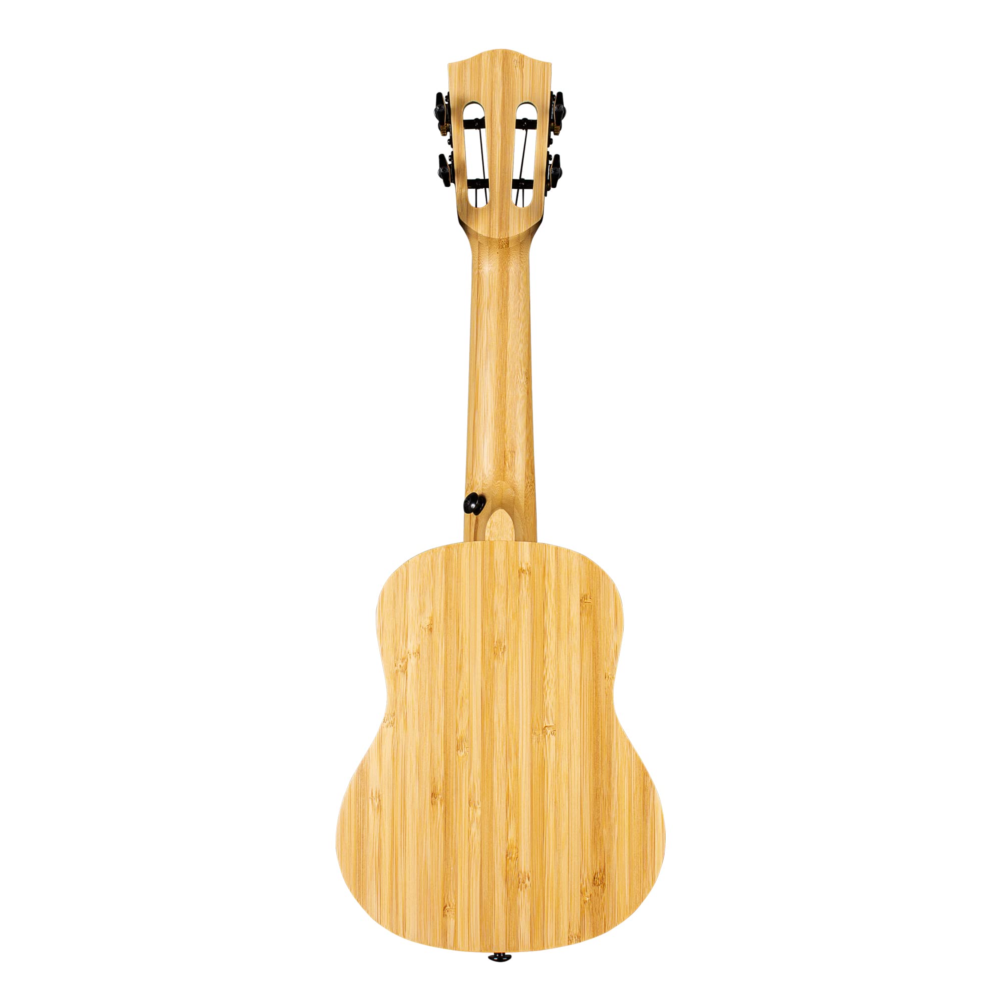 Cascha Bamboo Natural Sopran Ukulele Erwachsene & Kinder - inkl.3 Plektren & gepolsterte Tasche - Bambus-Ukulele für Anfänger oder Fortgeschrittene - hochwertige Carbon-Saiten - Top Qualität