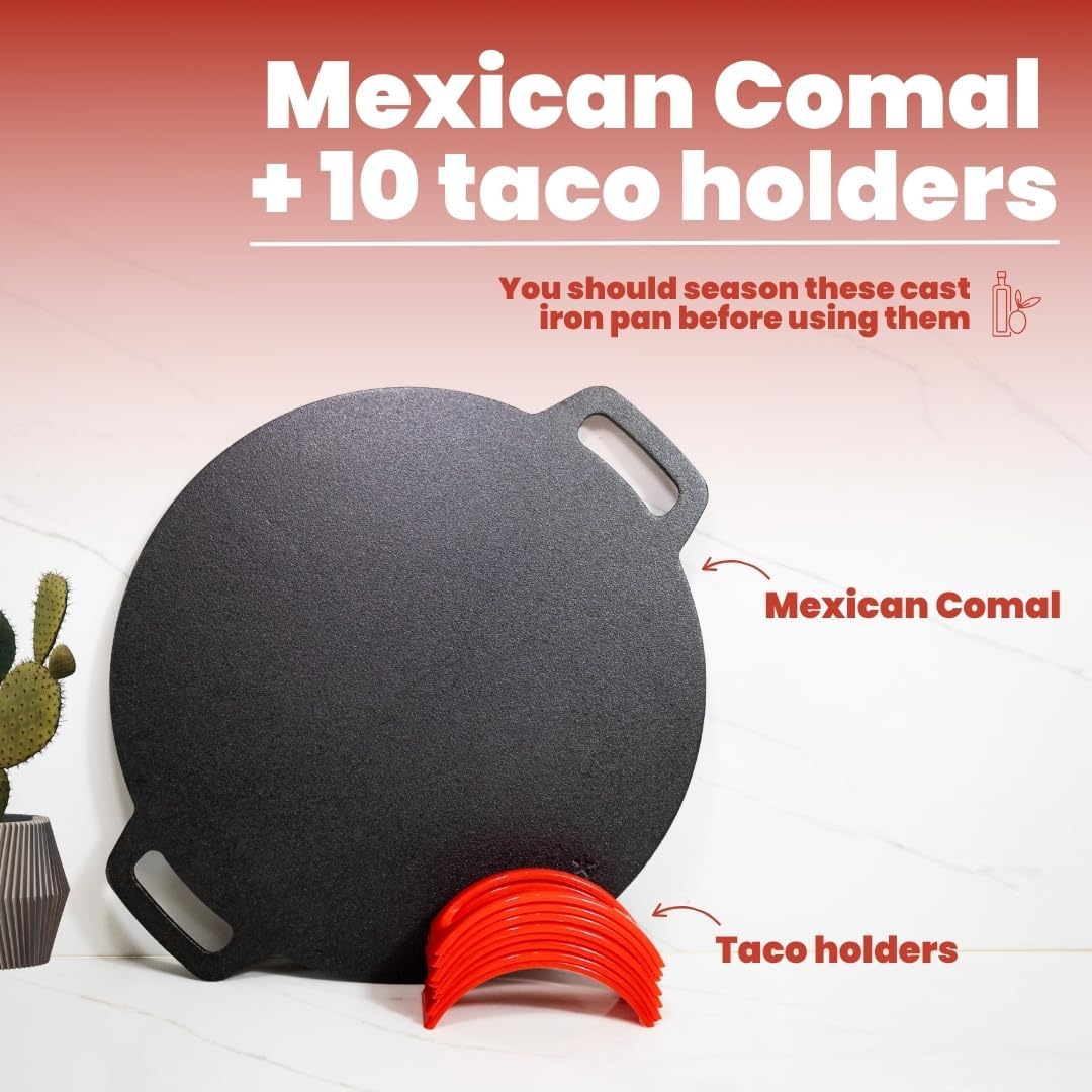 Mexican Comal and Taco Holders: Ready for Your Next Fiesta