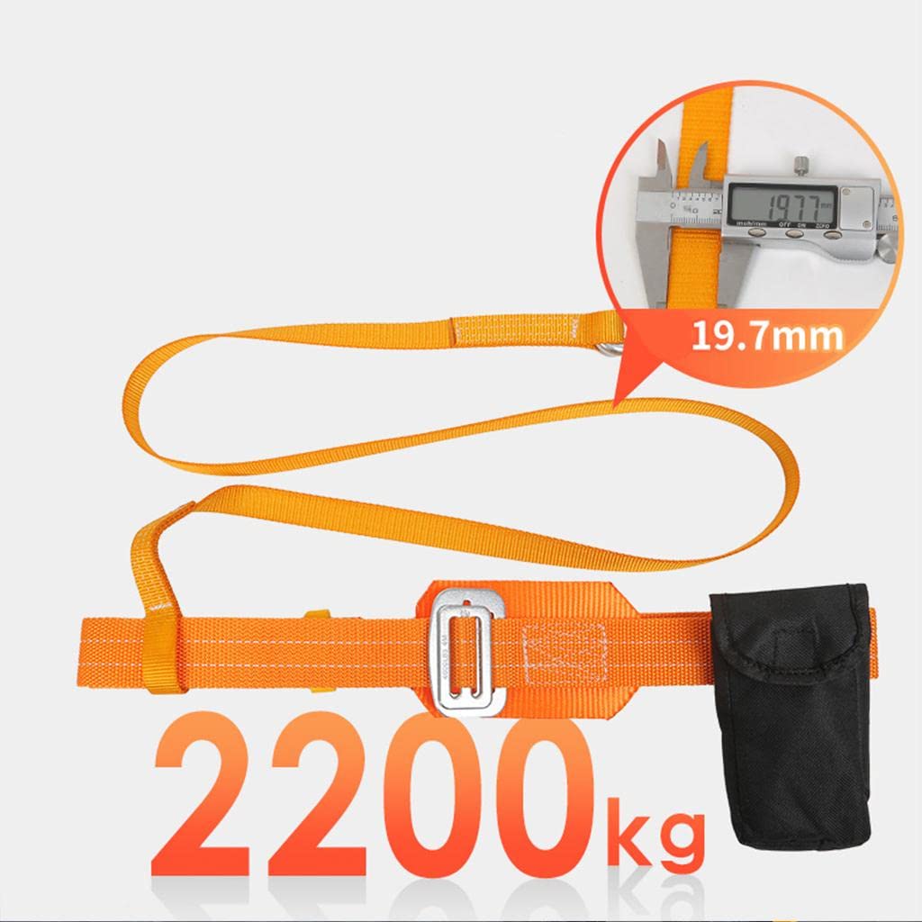 SM SunniMix Ceinture de Travail de sécurité - Ceinture corporelle d'escalade Alpinisme de Roche - Harnais antichute Équipement de sécurité - Style 2