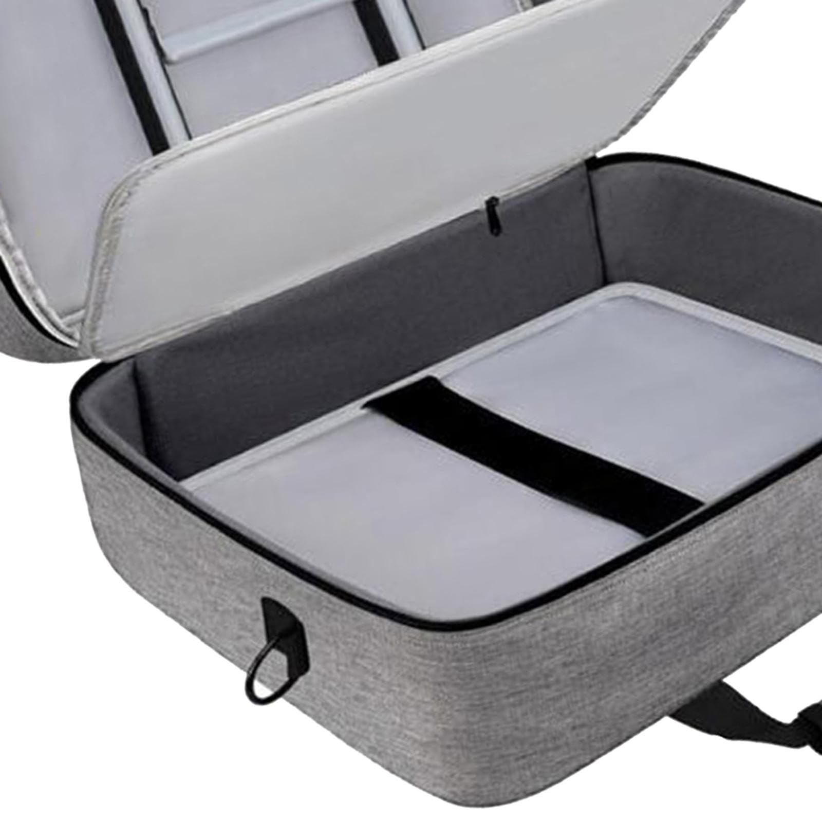 Custodia per mixer audio, borsa per cavi e microfoni con scomparti, borsa per mixer di protezione