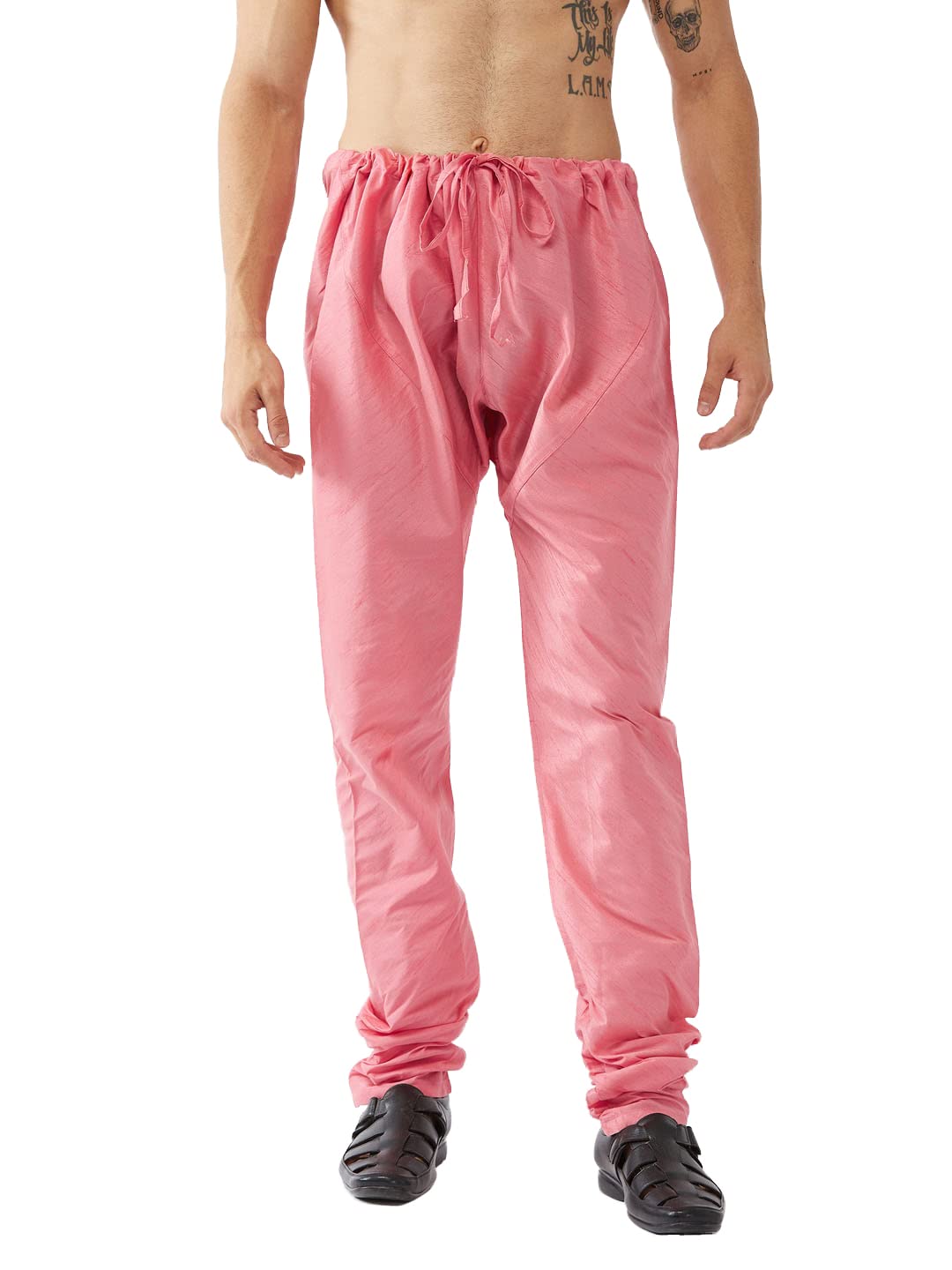 vastramay VM Mens Silk Blend Pyjama - Stylish Lounge Wear for Relaxation and Sleep | Regular Premium Cotton, Elastic Waist, and Classic Design for Ultimate Comfort-picture-22