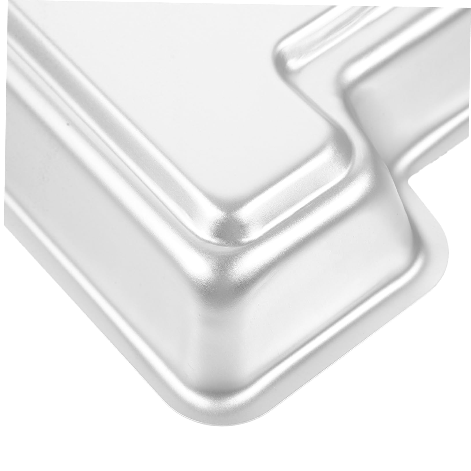 Cabilock 4 Piezas 1 Molde De Torta Bandeja Para Hornear De Metal Casera Molde Para Hornear Panadería Molde Para Pasteles De Número Pequeño Repostería Casera Aleación De Aluminio