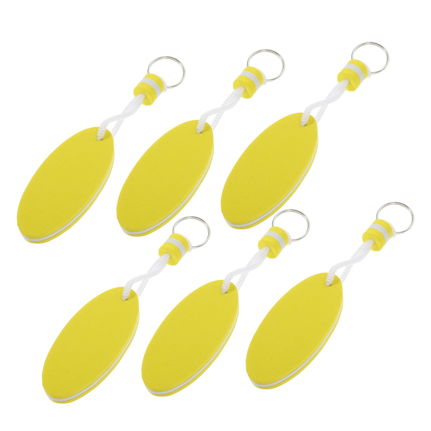 INOOMP 24pezzi Portachiavi Galleggiante Per Sport Acquatici Ciondoli Decorativi Leggeri e Resistenti Accessori Per Kayak e Attività Nautiche Galleggiante Per Chiavi e Portachiavi